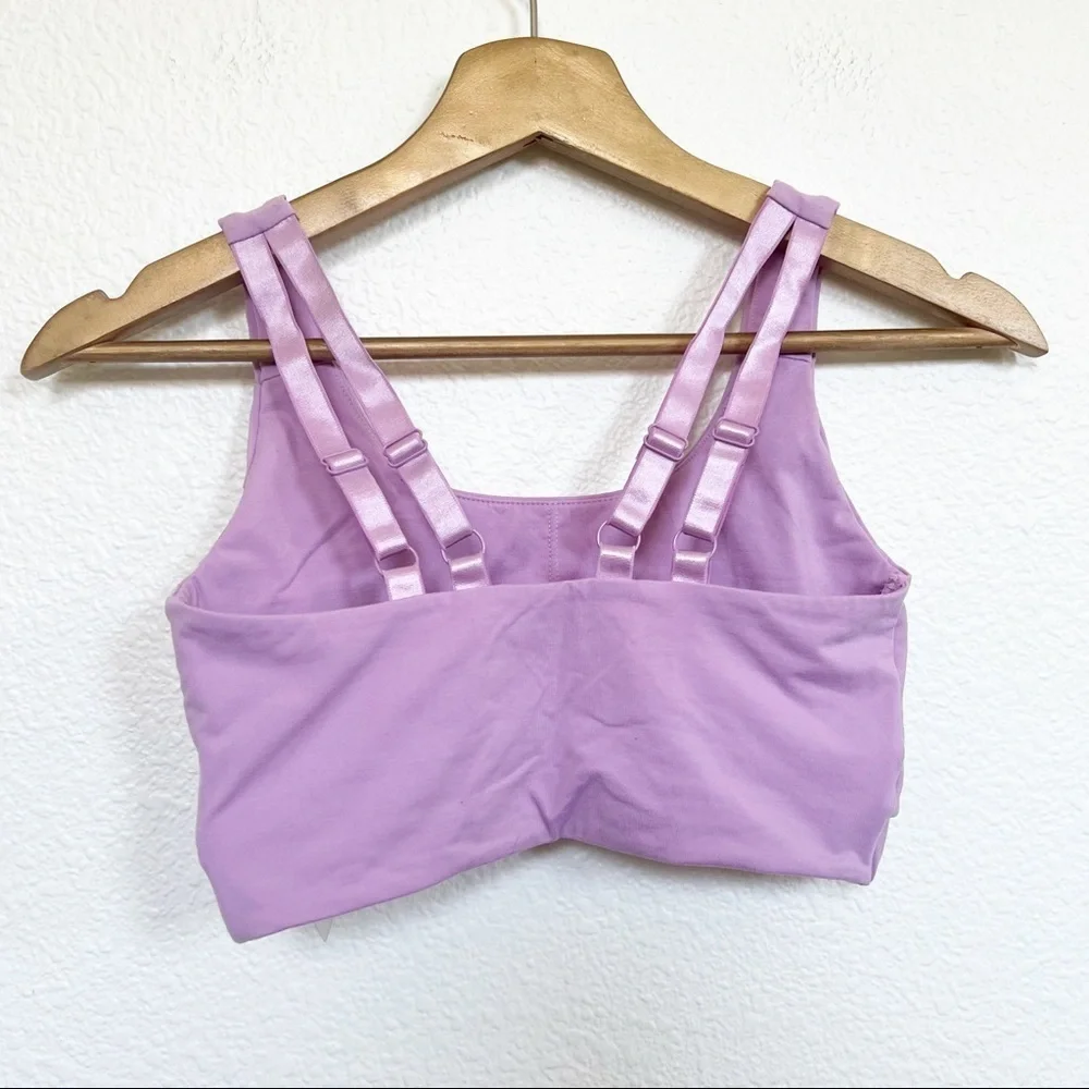 Gymshark- Rare Lavender Legacy Sports Bra - Small
